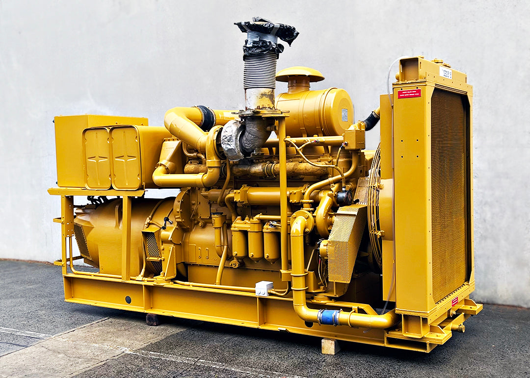 420kVA Pre-owned Mitsubishi Open Generator (U667)-3