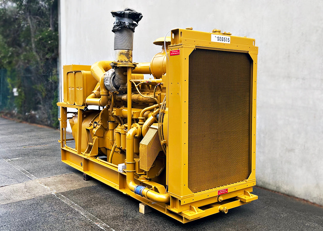 420kVA Pre-owned Mitsubishi Open Generator (U667)-5