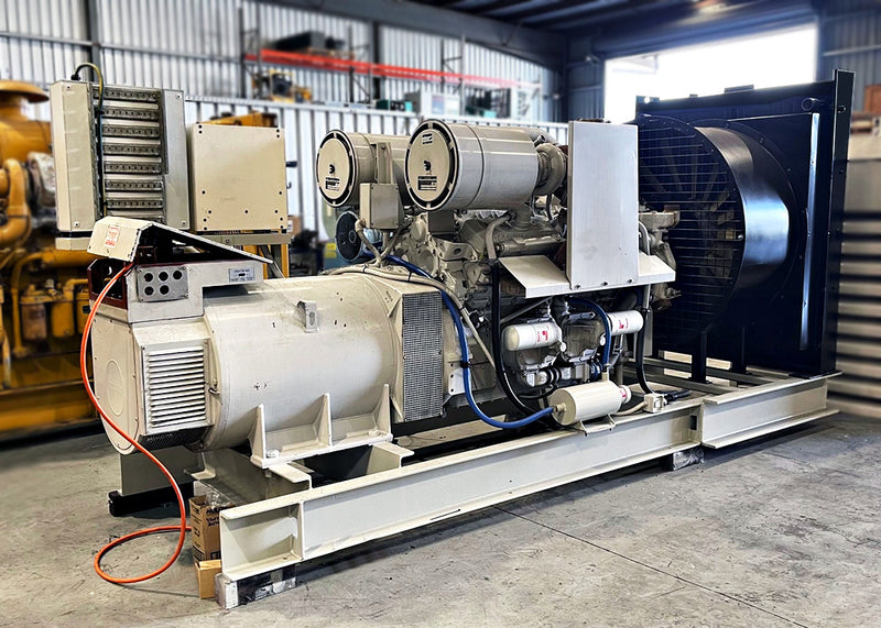 525kVA Pre-owned Detroit Open Generator (U672)-1