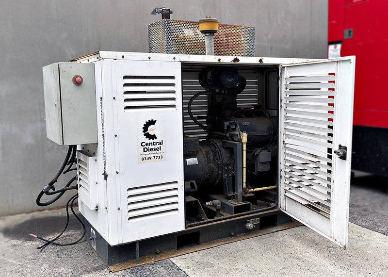 30kVA Pre-owned Deutz Enclosed Gas Generator Set (U679)-2