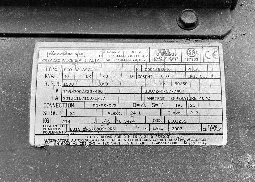 30kVA Pre-owned Deutz Enclosed Gas Generator Set (U679)-5