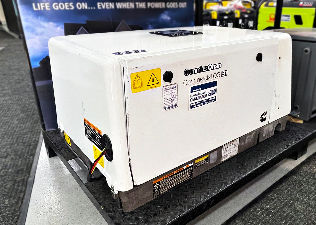 5.8kVA Used Cummins Onan Petrol Generator Set (U689)-1
