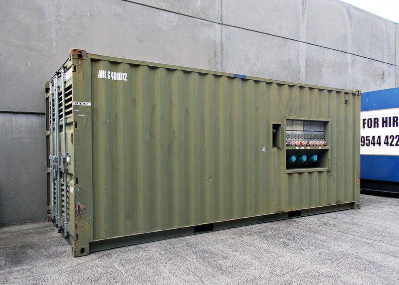 500kVA Pre-owned Cummins Enclosed Generator Set (U771)-1