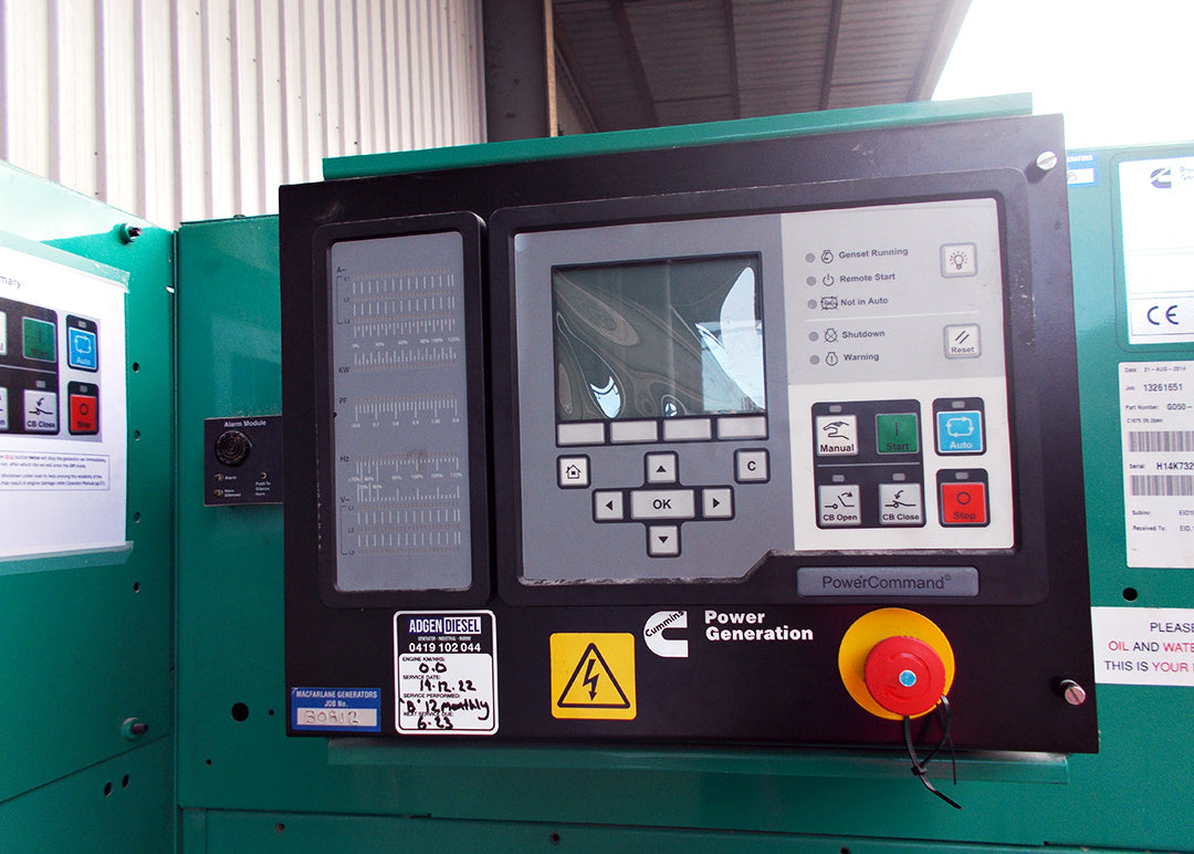 1675kVA Pre-owned Cummins Open Generator Set (U788)-4
