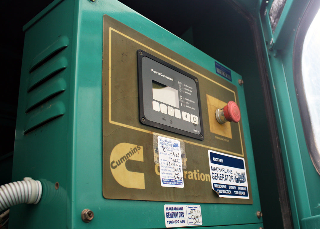 150kVA Pre-owned Cummins Enclosed Generator Set (U800)-4