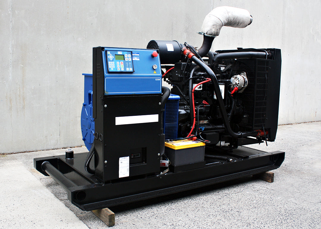 110kVA Pre-owned SDMO-John Deere Open Generator Set (U806)