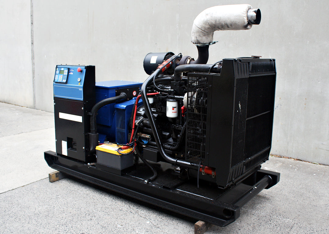 110kVA Pre-owned SDMO-John Deere Open Generator Set (U806)-3