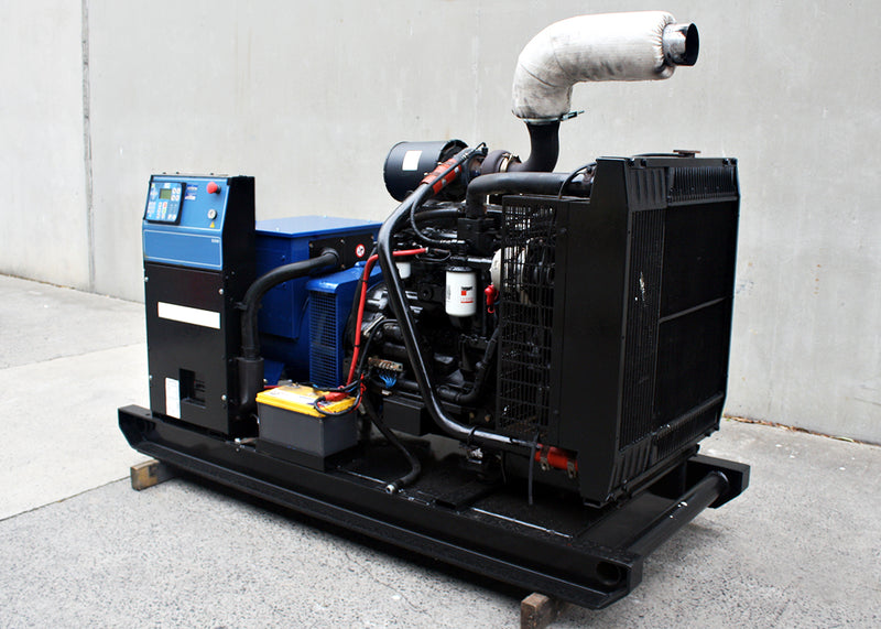 110kVA Pre-owned SDMO-John Deere Open Generator Set (U806)-3