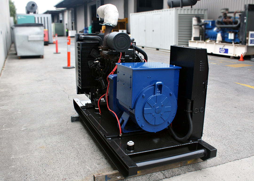110kVA Pre-owned SDMO-John Deere Open Generator Set (U806)-4