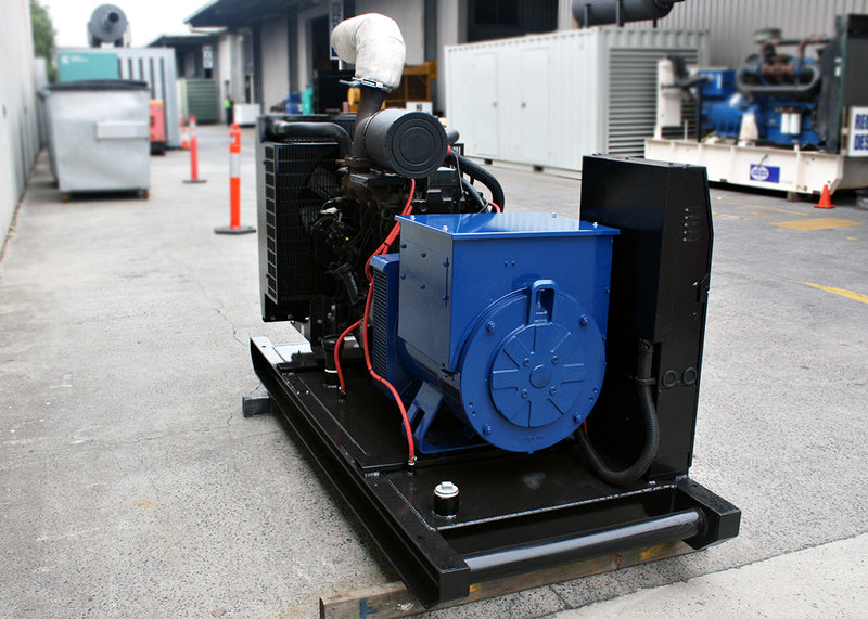 110kVA Pre-owned SDMO-John Deere Open Generator Set (U806)-4