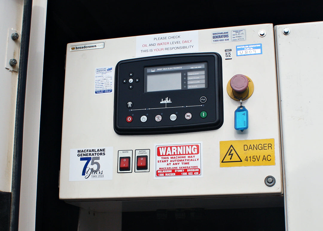 500kVA Pre-owned Volvo Enclosed Generator Set (U809)-4