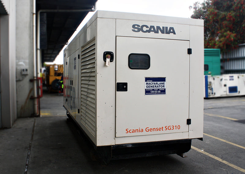 310kVA Pre-owned Scania Enclosed Generator (U810)-3