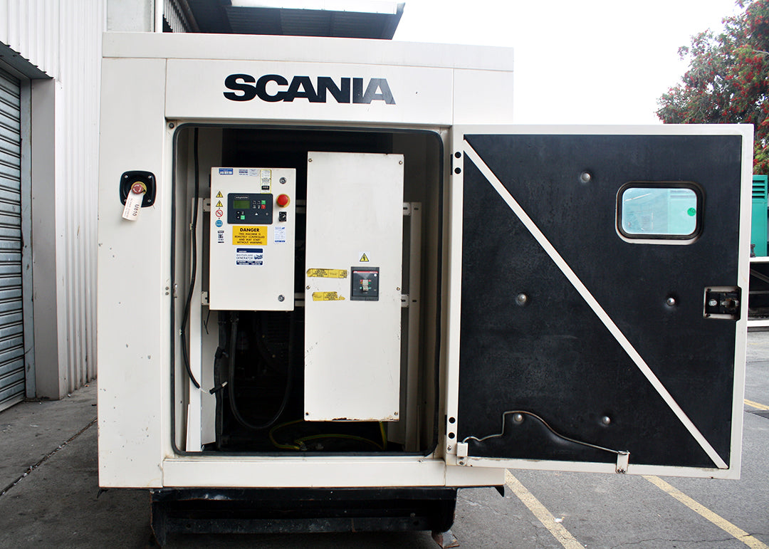 310kVA Pre-owned Scania Enclosed Generator (U810)-4