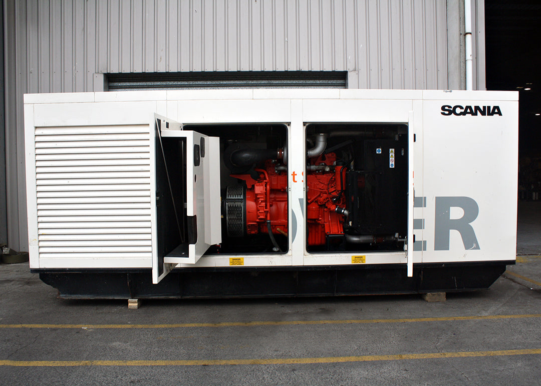 310kVA Pre-owned Scania Enclosed Generator (U810)-5