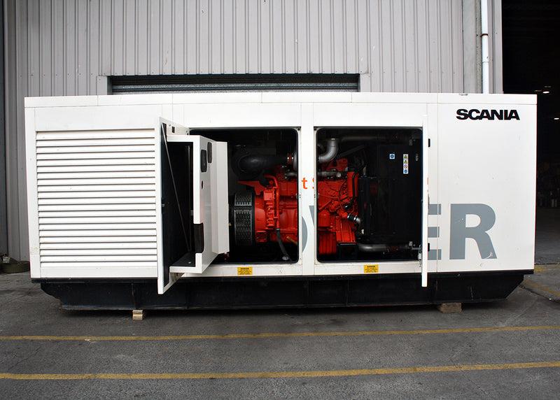 310kVA Pre-owned Scania Enclosed Generator (U810)-5