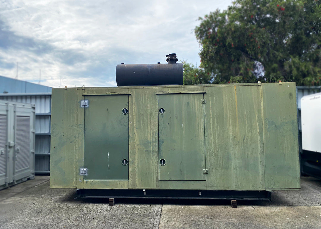 640kVA Pre-owned Caterpillar Enclosed Generator (U814)
