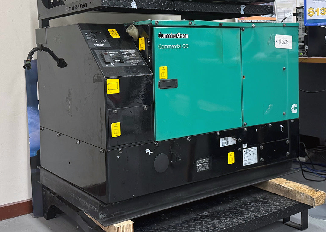 8kVA Pre-owned Cummins Onan Diesel Generator Set (U817)