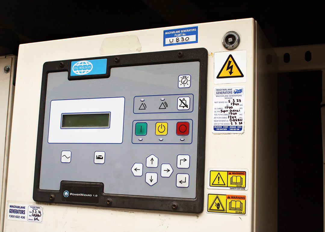 250kVA Pre-owned FG Wilson Enclosed Generator Set (U830)-4