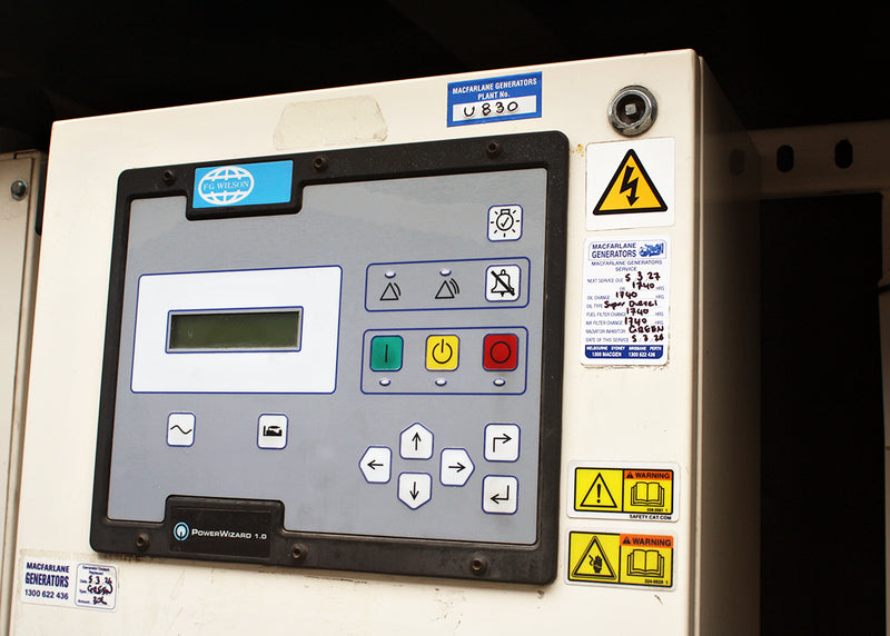 250kVA Pre-owned FG Wilson Enclosed Generator Set (U830)-4