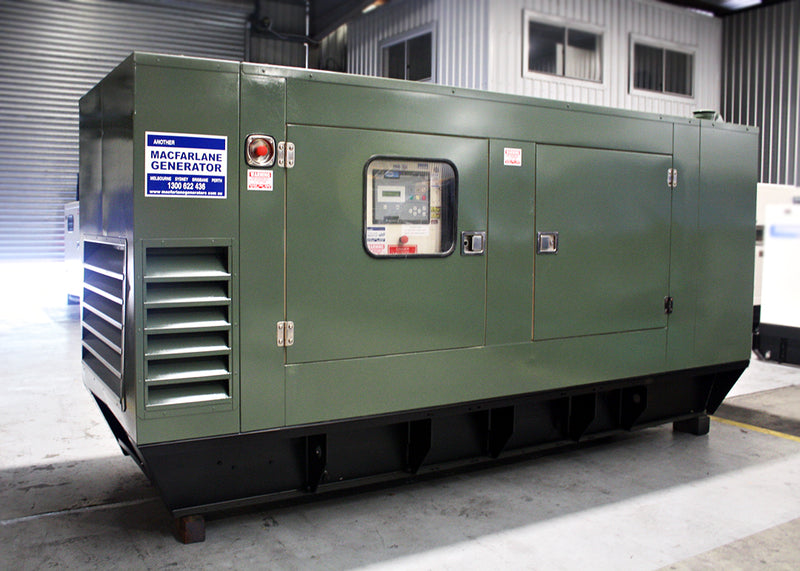 250kVA Pre-owned FG Wilson Enclosed Generator Set (U831)-1