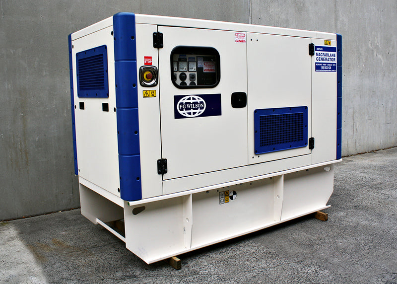 65kVA Pre-owned FG Wilson Enclosed Generator Set (U839)-1