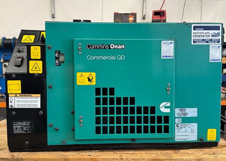4.8kVA Pre-owned Cummins Onan Diesel Generator Set (U853)-1