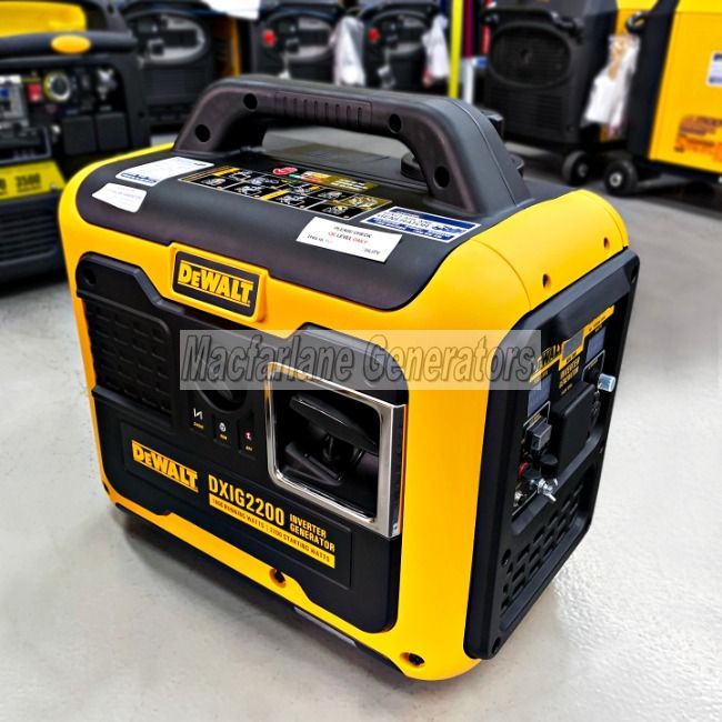 2.2kW DeWalt Inverter Generator (DXIG2200)