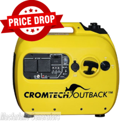 2.4kW Cromtech Outback Inverter Generator (CTG2500i) + BONUS COVER product image
