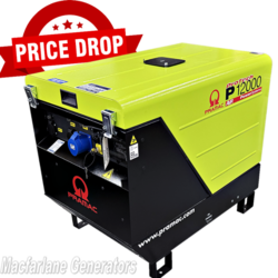 11.9kVA Pramac Silenced Generator (P12000) product image