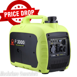 2.5kVA Pramac Portable Inverter Generator (P3000i) product image