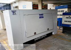 85kVA Pre-owned Gentech/John Deere Enclosed Generator Set (U772) product image
