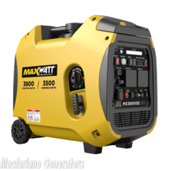 3.8kVA Maxwatt Digital Inverter Electric Start Generator (MX3800iSE) product image