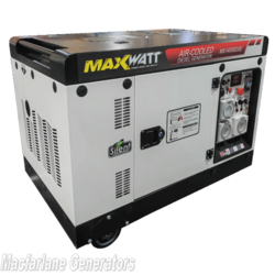 13kVA Maxwatt Air Cooled Electric Start Diesel Generator (MX14000DSE) product image