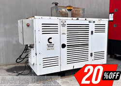 30kVA Pre-owned Deutz Enclosed Gas Generator Set (U679) product image