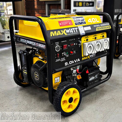 9kVA Maxwatt Petrol Generator Electric Start 2 Wire Auto Start (MX9000AS) product image