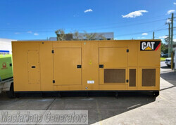 550kVA Pre-owned Caterpillar Enclosed Generator Set (U837) product image